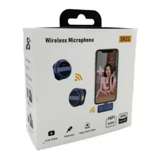 SX21 Pro Wireless Microphone with ANC & ENC Hover Image