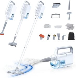 10-in-1 Steam Cleaner & Detachable Handheld Steam Mop for Multi-Surface Cleaning