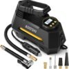 AstroAI AIRUN H Tire Inflator – 12V Portable Air Compressor with Digital Gauge